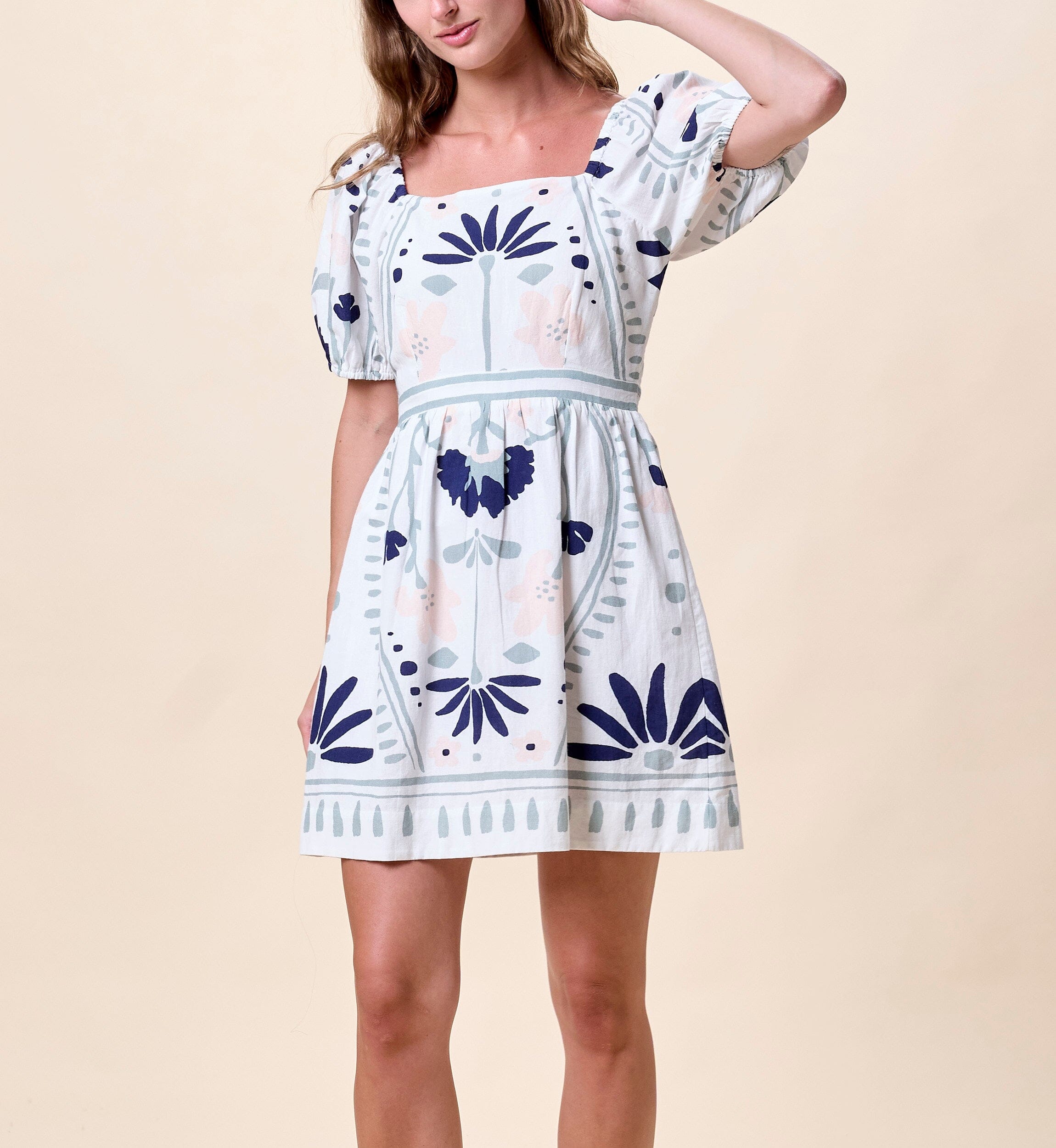 khaite liliana paneled satin mini dress KHAITE LILIANA DRESS OCHRE by Khaite