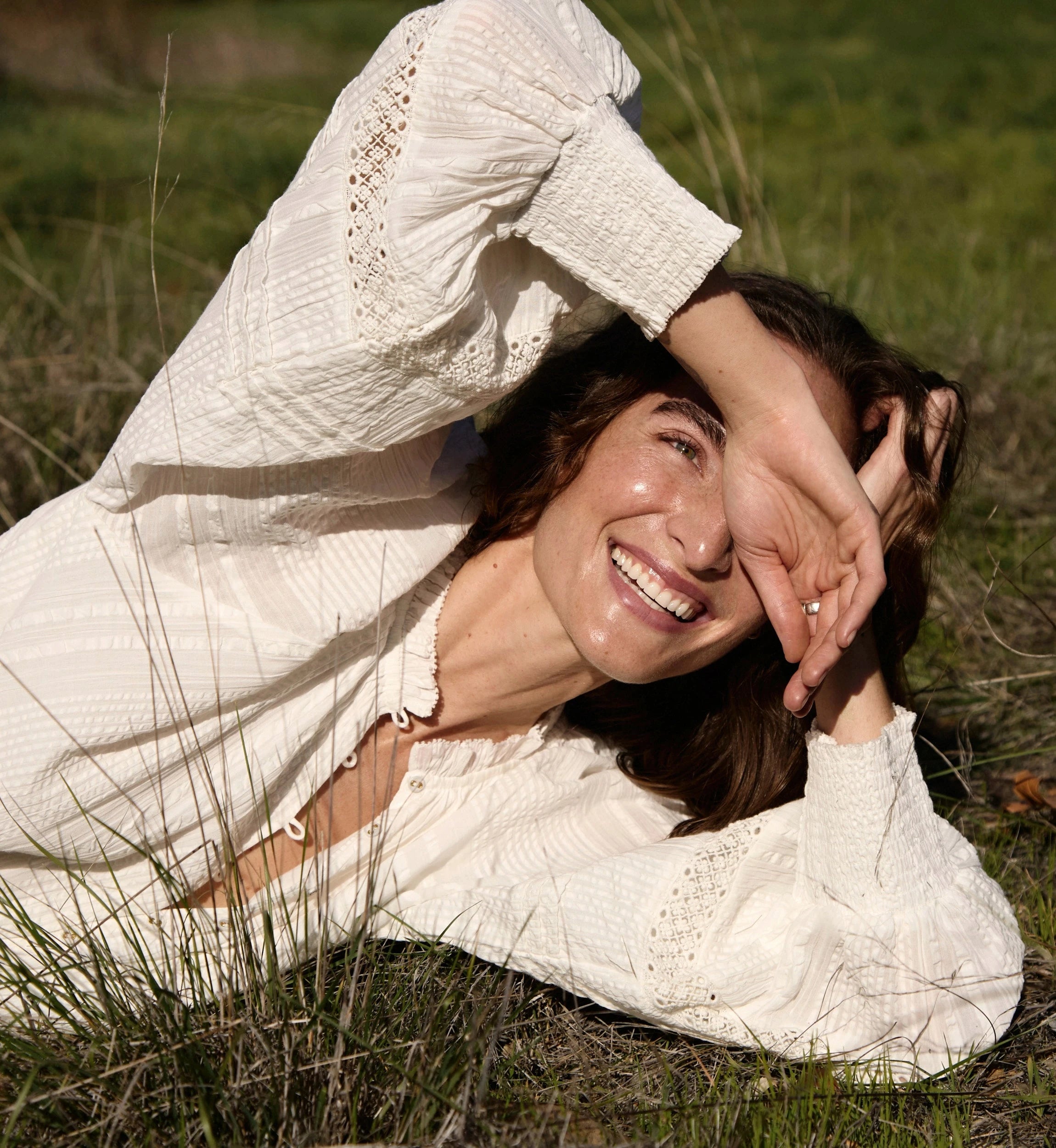 Meadow Mini Dress | Ivory – Cleobella