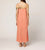 Mila Ankle Dress | Coral Peach/Ivory Dresses Cleobella 