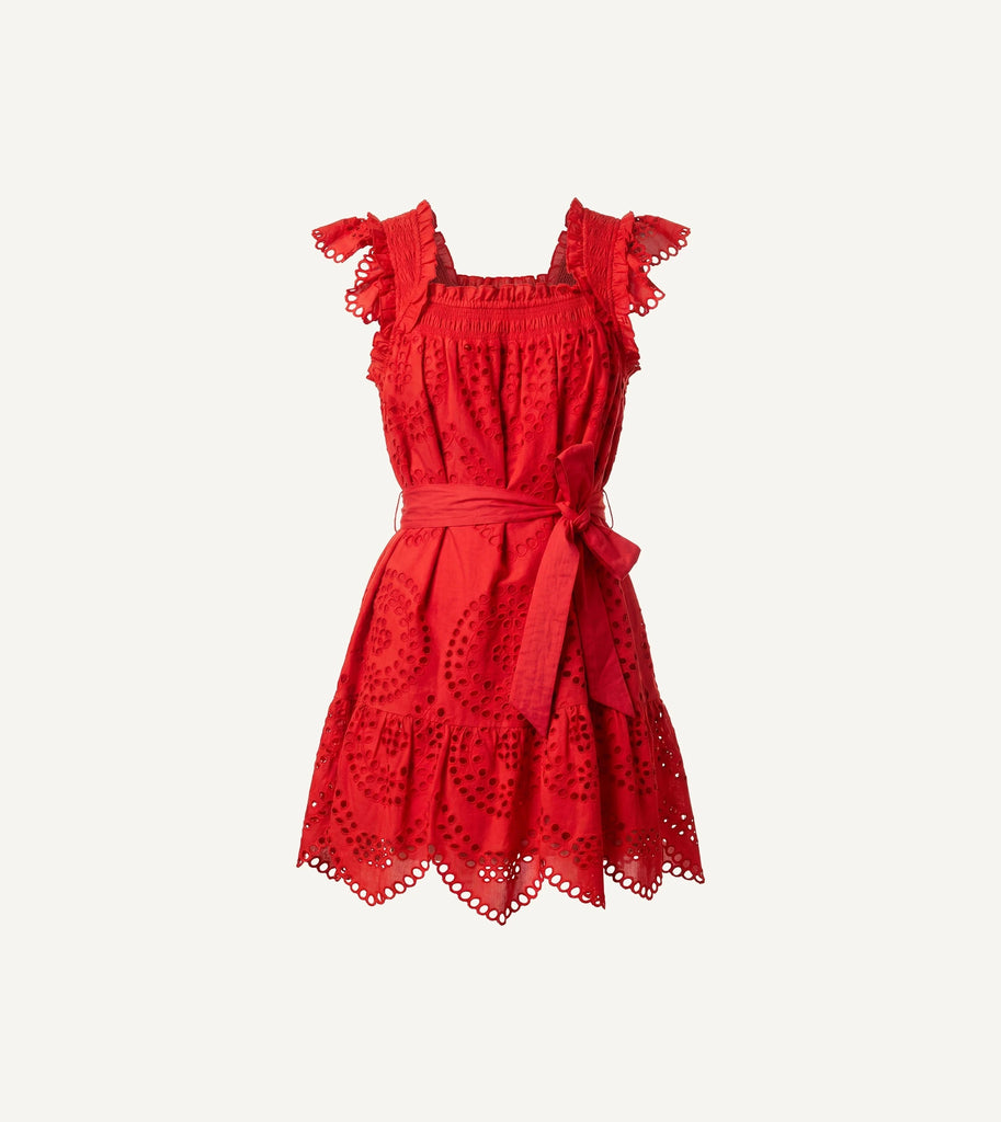 Mireya Mini Dress | Goji Berry Dresses Cleobella 