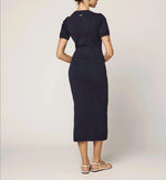 Morisette Midi Dress | Midnight Blue Dresses Cleobella 