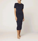 Morisette Midi Dress | Midnight Blue Dresses Cleobella 