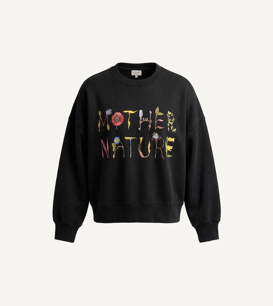 Mother Nature Sweatshirt | Black Tops Cleobella 