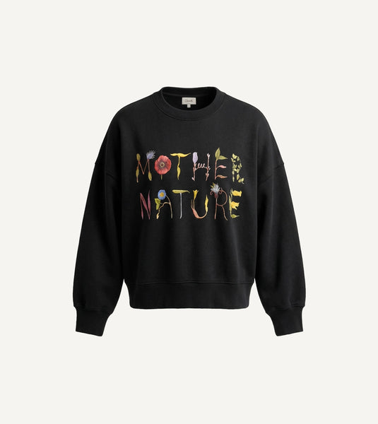 Mother Nature Sweatshirt | Black – Cleobella