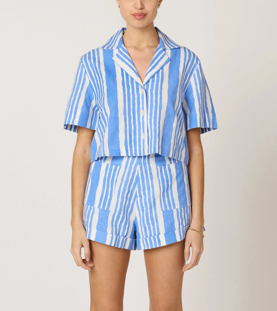 Nico Short | Blue Vecchio Bottoms Cleobella 
