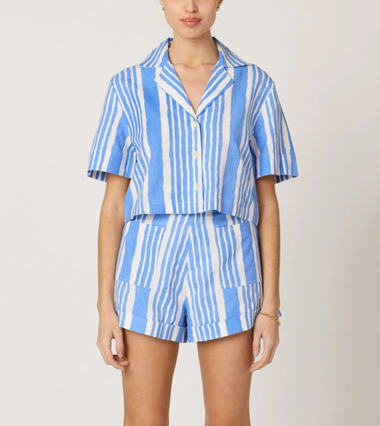Nico Short | Blue Vecchio Bottoms Cleobella 