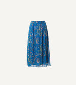 Noa Midi Skirt | Blue Florabella Bottoms Cleobella 