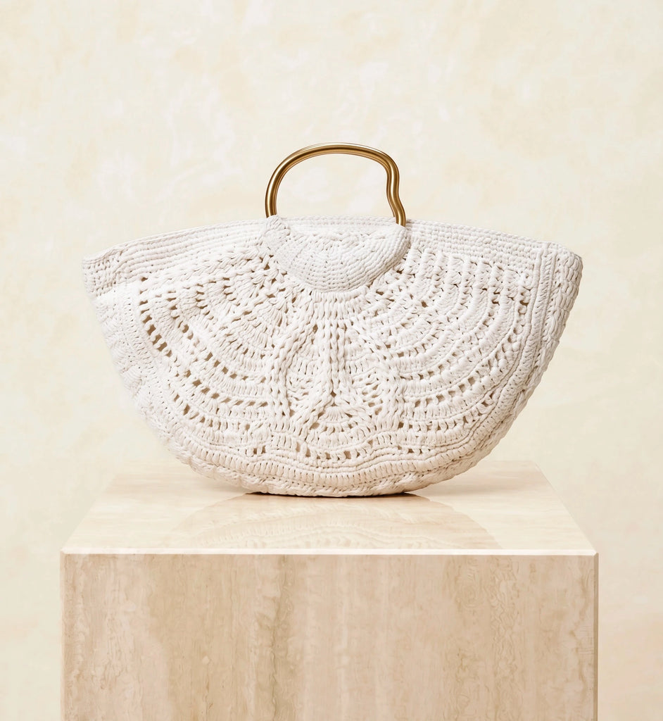 Ora Crochet Bag | Ivory Cleobella 