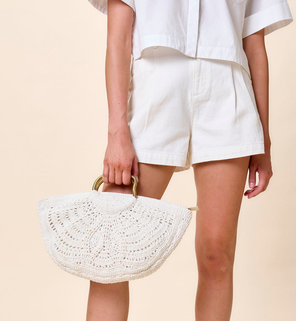 Ora Crochet Bag | Ivory Cleobella 