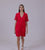 Ileanna Crochet Mini Dress | Poppy Red