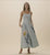 Riley Ankle Dress | Moresco Blue Surf