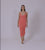 Millicent Crochet Ankle Dress | Coral Peach
