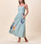 Riley Ankle Dress | Moresco Blue Surf Dresses Cleobella 