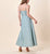 Riley Ankle Dress | Moresco Blue Surf Dresses Cleobella 