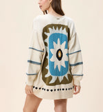 Rumer Sweater | Ivory Multi Jackets Cleobella 