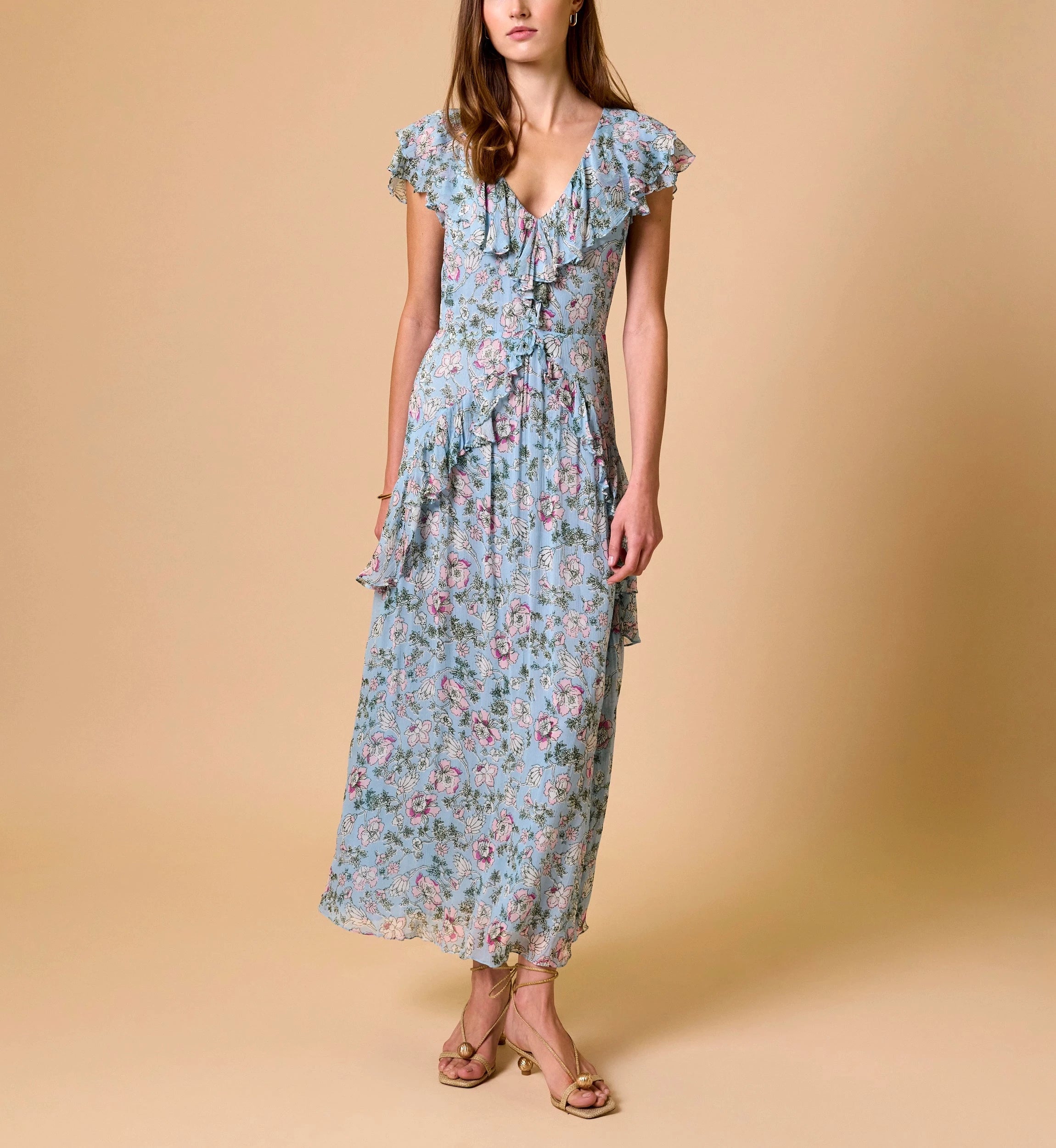 cleobella luna mini dress Cleobella LUNA MINI DRESS - CAMELLIA