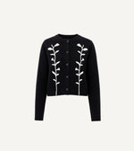 Samantha Sweater | Black Ivory Tops Cleobella 