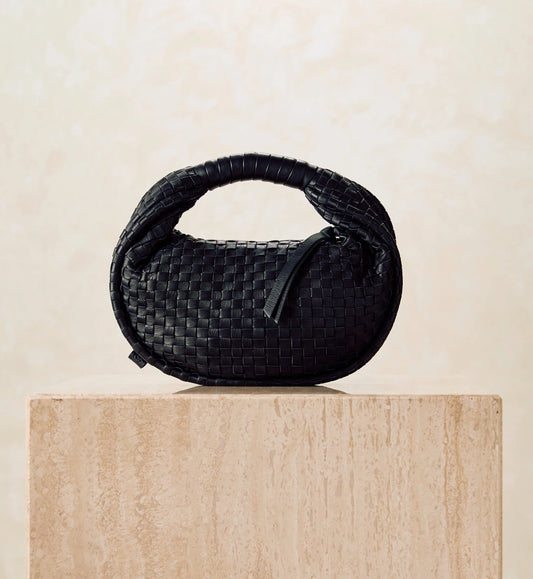 Santiago Mini Hobo Bag | Black Totes Cleobella 