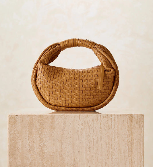 Santiago Mini Hobo Bag | Dark Tan Totes Cleobella 