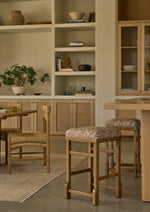 Sari Counter Stool in Aloe Botanical Stool Hati Home 