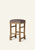 Sari Counter Stool in Cocoa Floral Stool Hati Home 