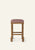 Sari Counter Stool in Oxblood Stripes Stool Hati Home 