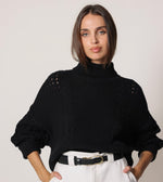 Serah Sweater | Black Tops Cleobella 