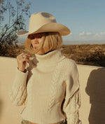 Serah Sweater | Ivory Tops Cleobella 