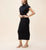Shana Midi Dress | Black Dresses Cleobella 