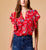 Sheenie Blouse | Fiore Rosso Tops Cleobella 