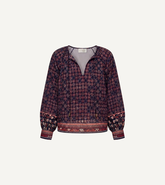 Sonya Top | Zocalo Rose Tan Tops Cleobella 