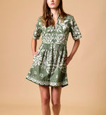 Starling Mini Dress | Verdant Flight Dresses Cleobella 