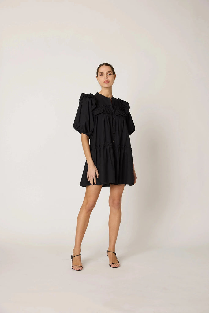 Tatiana Mini Dress | Black Cleobella 