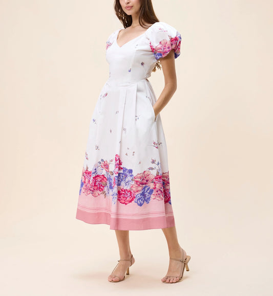 Zaha Ankle Dress | Camellia Cleobella 