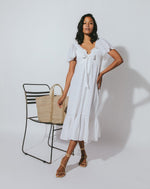 Ashlyn Midi Dress | Ivory Dresses Cleobella | Sustainable fashion | Sustainable Dresses | spring dresses |