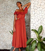 Daria Midi Dress | Brick Dresses Cleobella 
