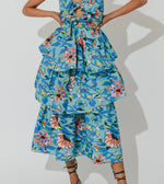 Imara Midi Dress | Calypso Dresses Cleobella | Women's Sundress | Bright Summer Dresses | Summer Vacation Dresses |
