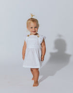 Littles Ellyse Mini Dress | White Dresses Cleobella Littles 