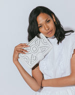 MEXICANA CLUTCH Wallets Mexicana White 