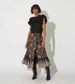 Mika Midi Skirt | Magnolia Bottoms Cleobella | Sustainable fashion | Sustainable Skirts | Ethical Clothing |