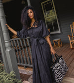 Ravenna Ankle Dress | Black Dresses Cleobella | Sustainable fashion | Sustainable Dresses | Ethical Clothing |