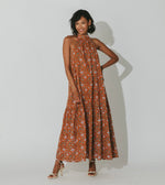 Wilder Ankle Dress | Terracotta Floral Dresses Cleobella 