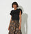Zofia Sweater Vest | Black Tops Cleobella | Sustainable fashion | Sustainable Sweaters | Ethical Clothing |